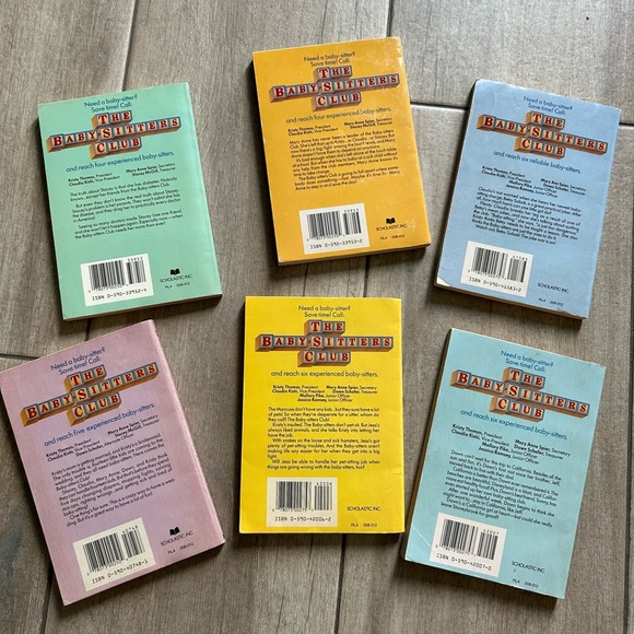 The Babysitters Club Books set of 6 - Picture 2 of 2